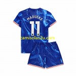 Camisolas de futebol Chelsea Noni Madueke 11 Criança Equipamento Principal 2024/25 Manga Curta